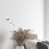 Kinkiet IRIS White/Gold 1x mini GU10
