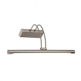 Lampa nad lustro/obraz srebro 61cm