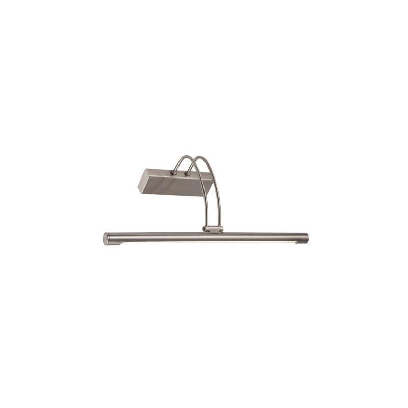 Lampa nad lustro/obraz srebro 61cm