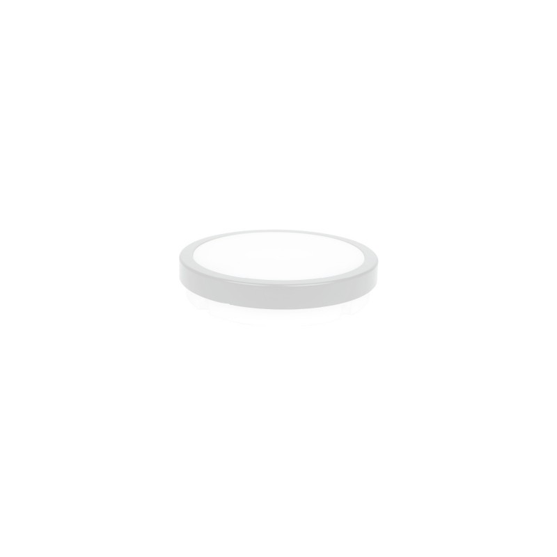 Okrągły biały plafon LED zewnętrzny 24W 3000K IP65
