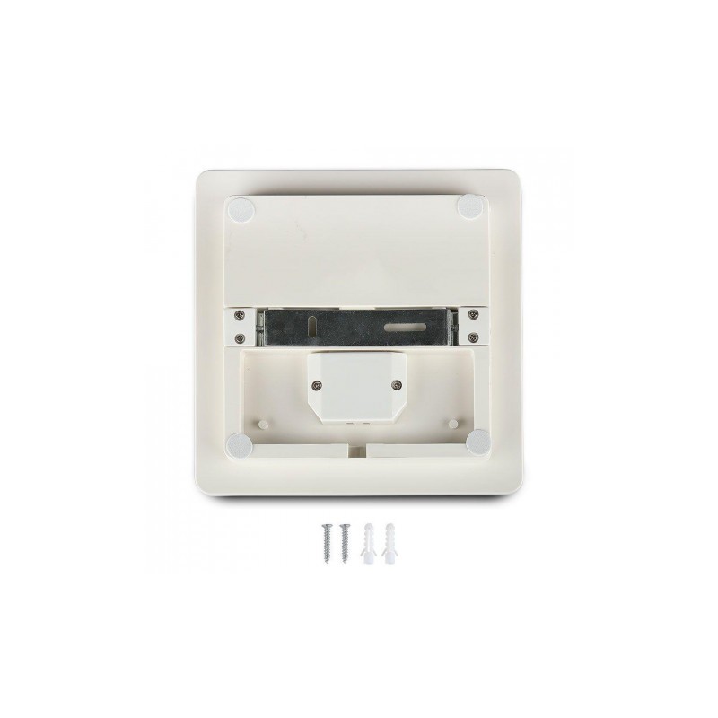 Plafon Natynkowy Kwadrat V-TAC 15W LED SAMSUNG CHIP IP44 VT-8033 3000K 1700lm 3 Lata Gwarancji