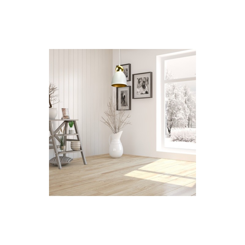 Lampa wisząca TAURUS WHITE/GOLD 1xE27
