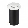Oprawa Gruntowa Najazdowa 1W LED Biała 4-stronna IP67 VT-1171 3000K 50lm