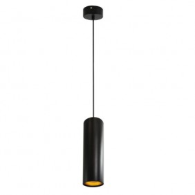 Lampa wisząca LATI 1xGU10 czarny+złoty