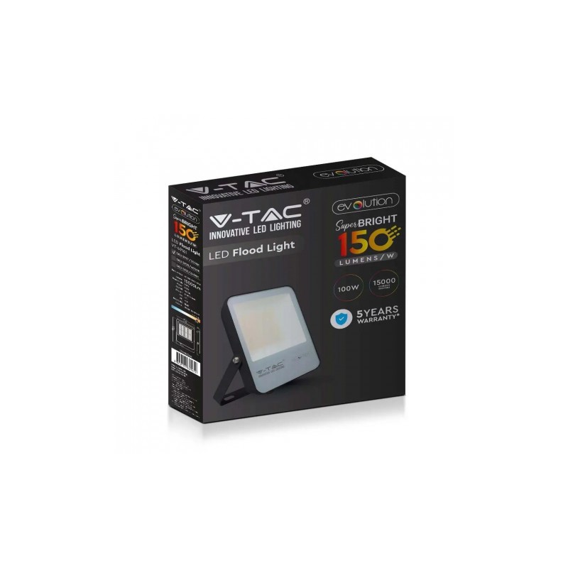 Projektor LED V-TAC 30W Czarny EVOLUTION 150lm/W VT-4931 3000K 4500lm