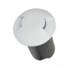 Oprawa Gruntowa Najazdowa 1W LED Biała 2-stronna IP67 VT-1161 6500K 50lm