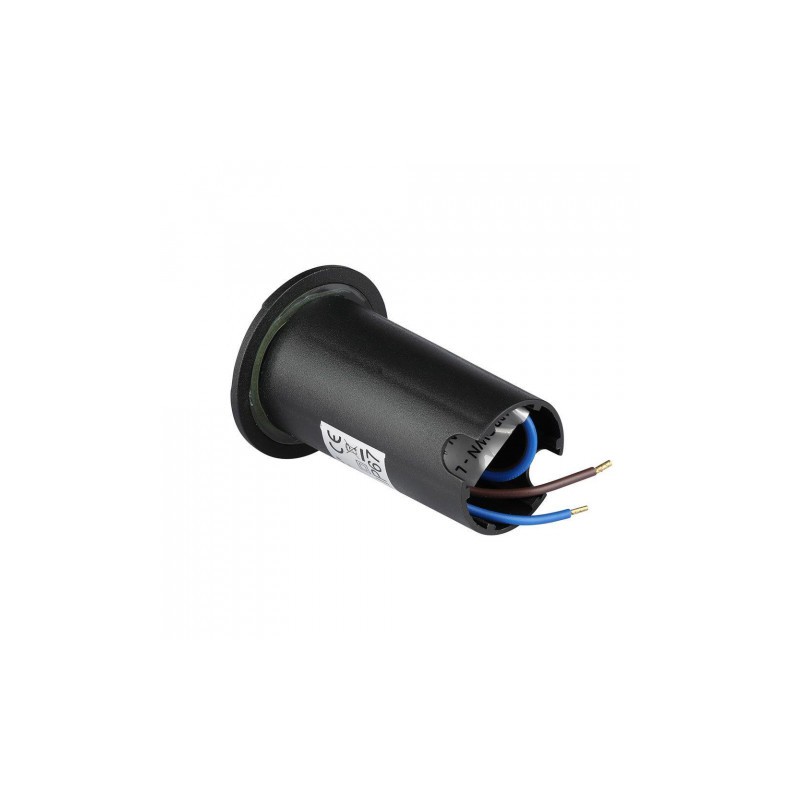 Oprawa Gruntowa Najazdowa 1W LED Czarna 4-stronna IP67 VT-1171 6500K 50lm