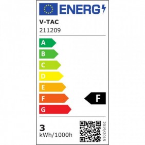 3W LED STEPLIGHT 3000K SQUARE