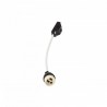 CHLOE AR111 NATYNKOWA GU10 250V IP20 145x145x100 CZARNY kwadratowa ruchoma