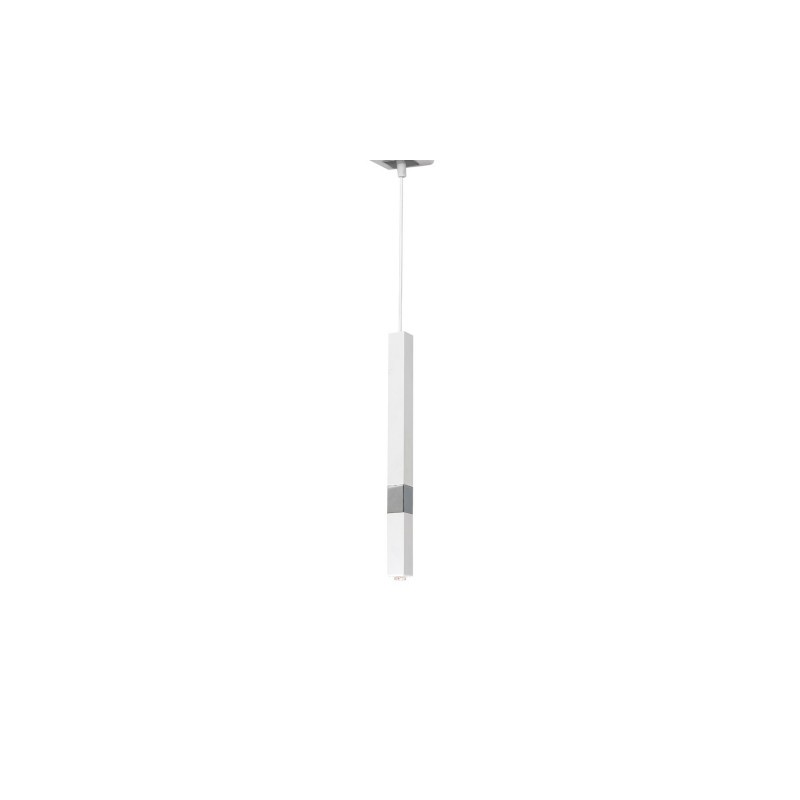 Lampa wisząca CASTRO WHITE / CHROME 1xG9