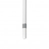 Lampa wisząca CASTRO WHITE / CHROME 1xG9