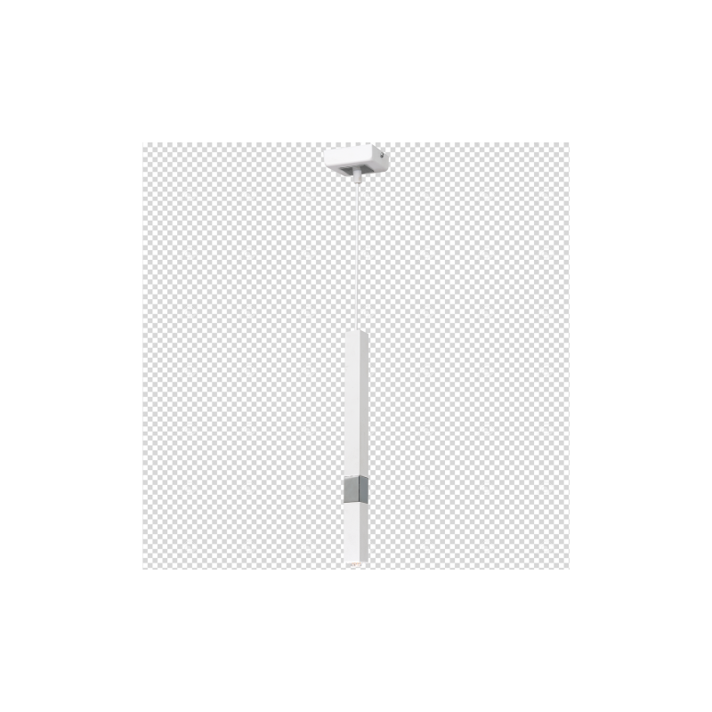 Lampa wisząca CASTRO WHITE / CHROME 1xG9
