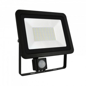 NOCTIS LUX 2 SMD 230V 50W IP44 NW BLACK WITH SENSOR