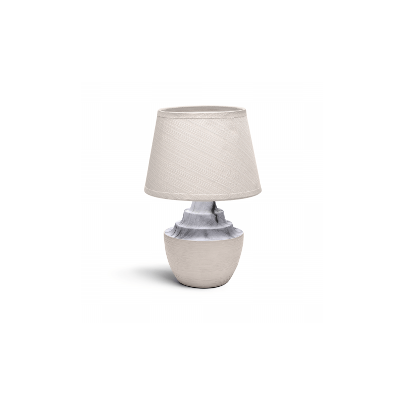 Ceramiczna lampa stołowa E14 16 Brązowa