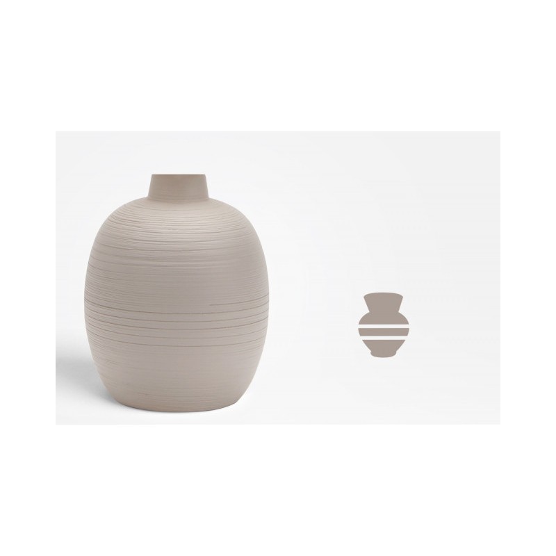 Ceramiczna lampa stołowa E14 16 Brązowa