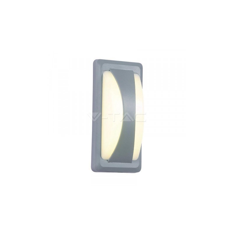 Oprawa Ścienna V-TAC 12W LED VT-8058 4000K Szary IP65 600lm