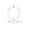 SPELLY 8LED 12V 0,8W IP67 WW ŚCIENNE &