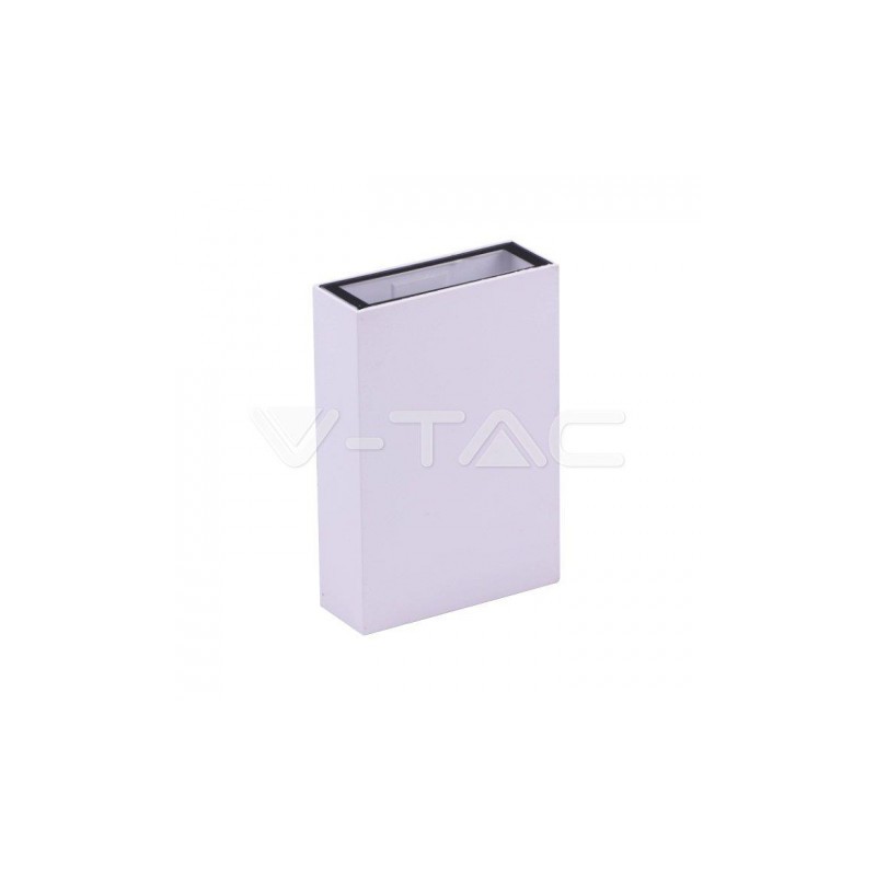 Oprawa Kinkiet Ścienny Góra/Dół V-TAC 4W LED Biała VT-844 3000K IP65 150lm