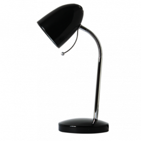 Lampa biurowa/stołowa E27 czarna