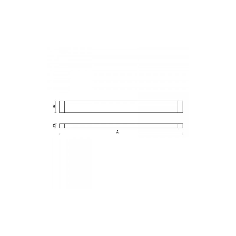 CABINET MODUŁ LINIOWY LED SMD 5,3W 12V 500MM CW POINT TOUCH