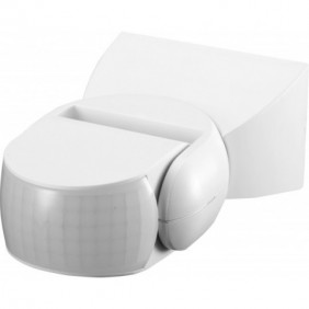 Czujnik ruchu PIR 180  IP65 1200W  biały, montaż 1,8m -2,5m