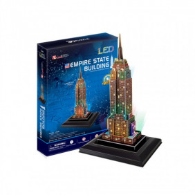 PUZZLE 3D LED EMPIRE STATE BUILDING 38el CUBICFUN