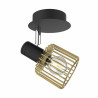 Czarny Kinkiet Sufitowy Ck171206-1 Martin E14