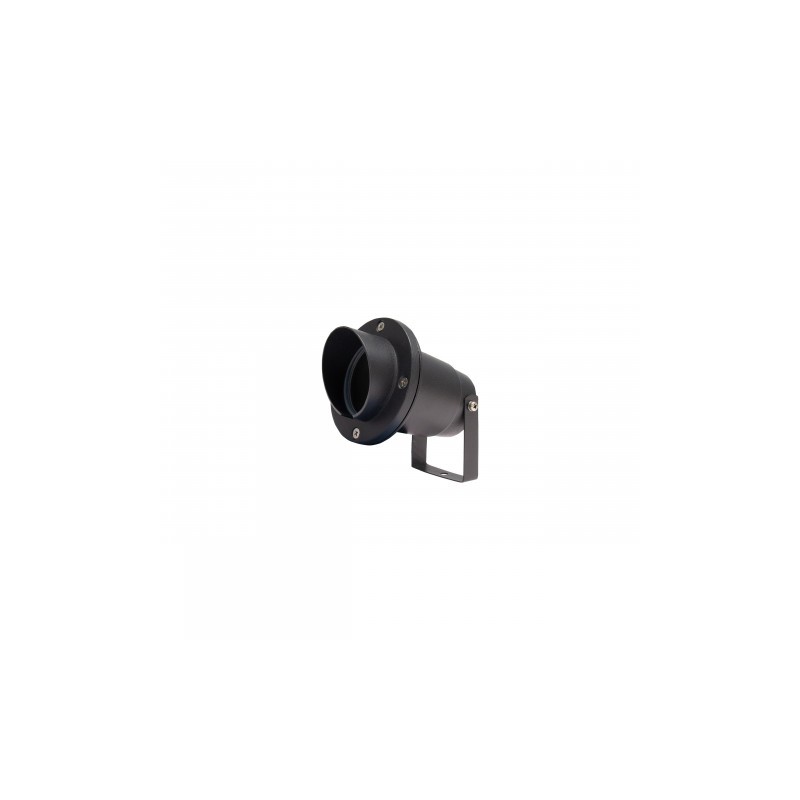 FLORI GU10 ALU ANGLE   250V IP65 98x180mm CZARNA wbijana, ruchoma