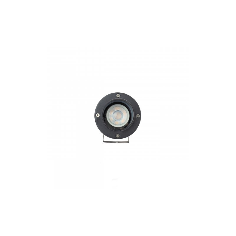 FLORI GU10 ALU ANGLE   250V IP65 98x180mm CZARNA wbijana, ruchoma