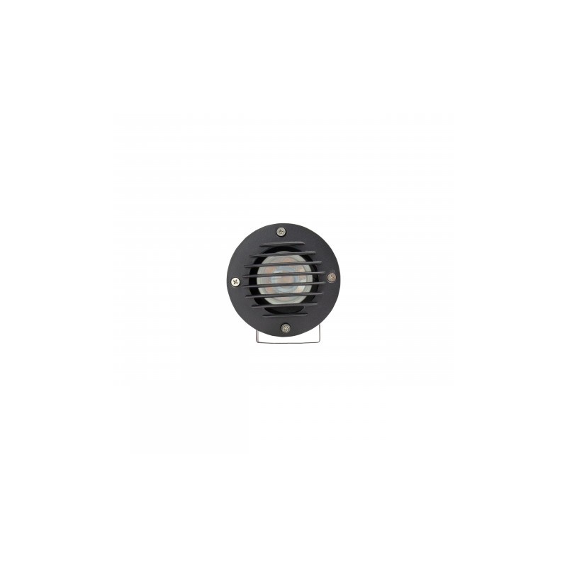 FLORI GU10 ALU RAY        250V IP65 98x160mm CZARNA wbijana, ruchoma
