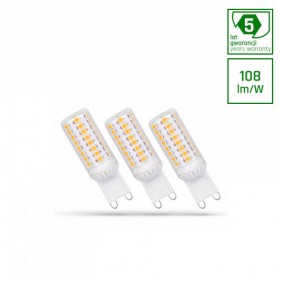 LED G9 230V 4W NW DIMMABLE SMD 5 LAT PREMIUM      3-PACK SPECTRUM