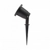 FLORI GU10 ALU                 250V IP65 98x145mmCZARNA wbijana, ruchoma