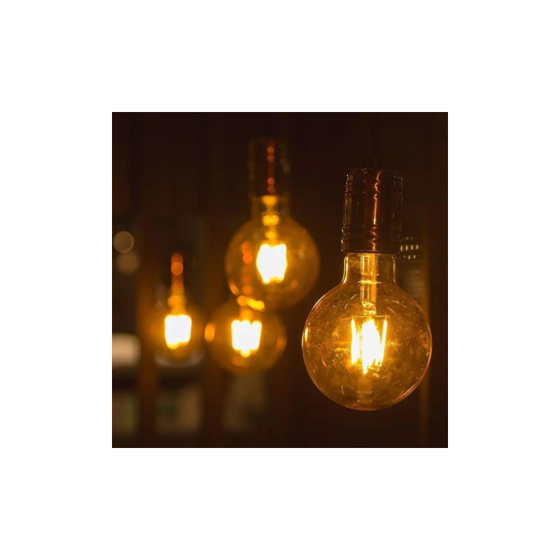 Żarówka LED V-TAC 12W Filament E27 G125 Przeźroczysta VT-2143 4000K 1550lm