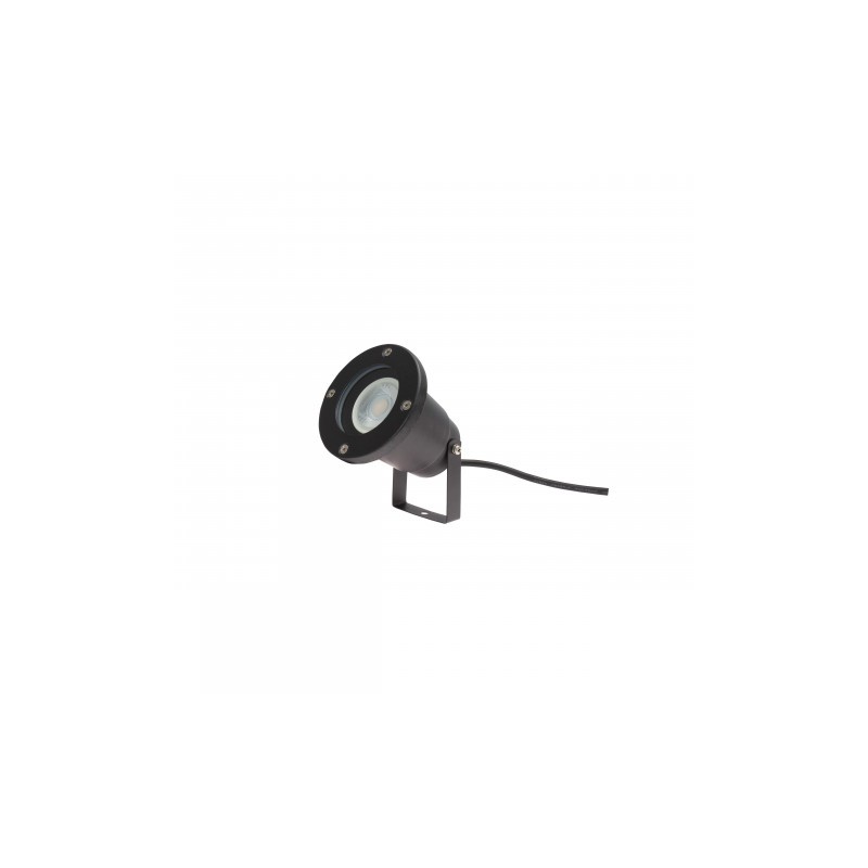 FLORI GU10 ALU                 250V IP65 98x145mmCZARNA wbijana, ruchoma