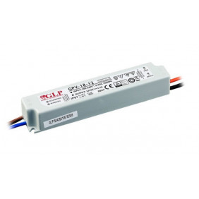 Zasilacz LED GPV-18-12 1,5A 18W 12V, IP67