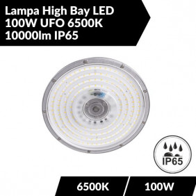 Lampa High Bay LED 100W UFO 6500K 10000lm IP65