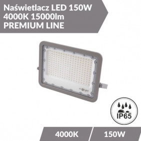 Naświetlacz LED 150W 4000K 15000lm PREMIUM LINE