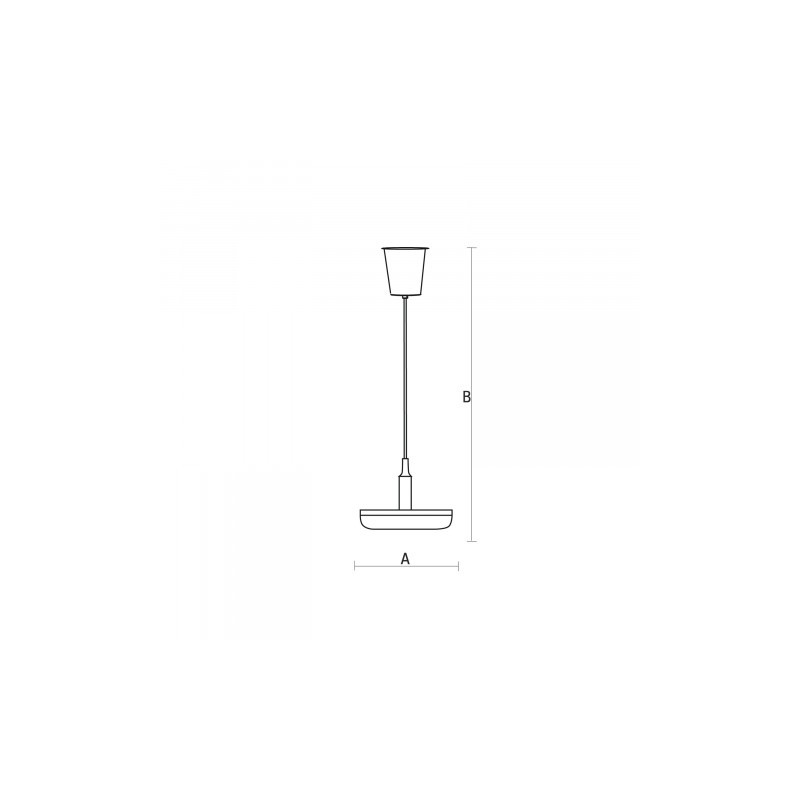ALBENE ECO LED SMD 24W 230V WW BLUE CABLE &