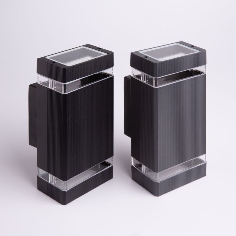 Oprawa elewacyjna OE-3S 2xGU10 100x110x240 ANTRACYT