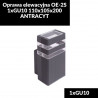 Oprawa elewacyjna OE-2S 1xGU10 110x105x200 ANTRACYT