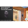 Oprawa elewacyjna OE-2C 1XGU10 110x105x200 CZARNA
