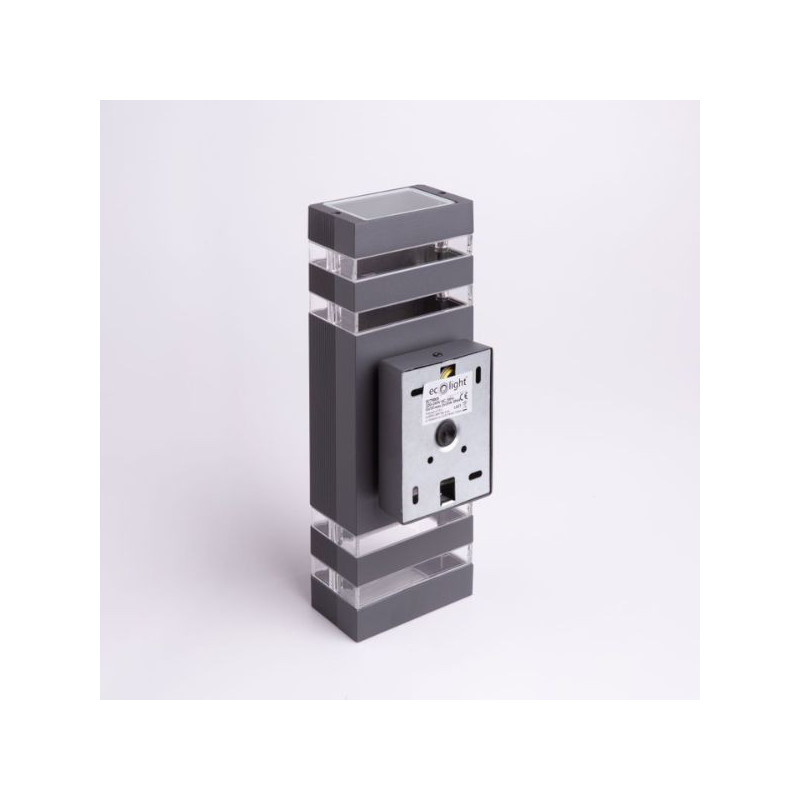 Oprawa elewacyjna OE-1S 2XGU10 110x100x320 ANTRACYT