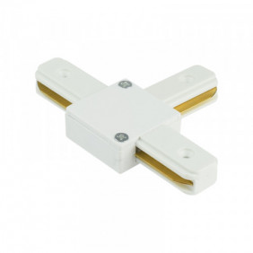 TRACK 1FAZ Łącznik T connector biały