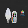 Żarówka LED V-TAC 4,8W E14 Świeczka Pilot VT-2214-N-1 RGB+3000K 320lm