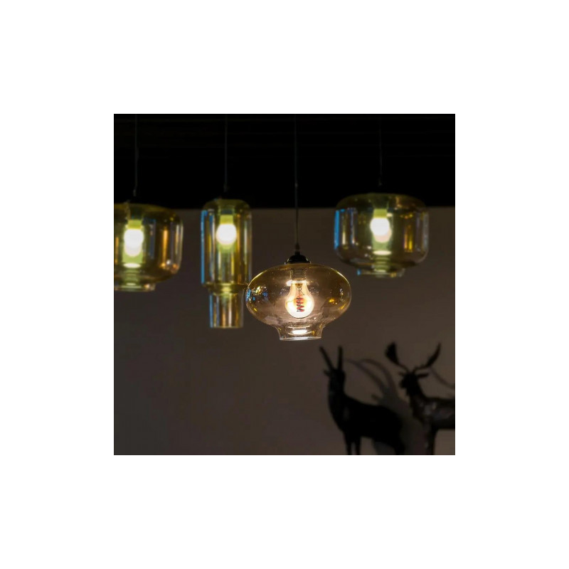 Żarówka LED V-TAC 4W E27 A60 Spiral Filament Bursztyn VT-2154 2200K 400lm