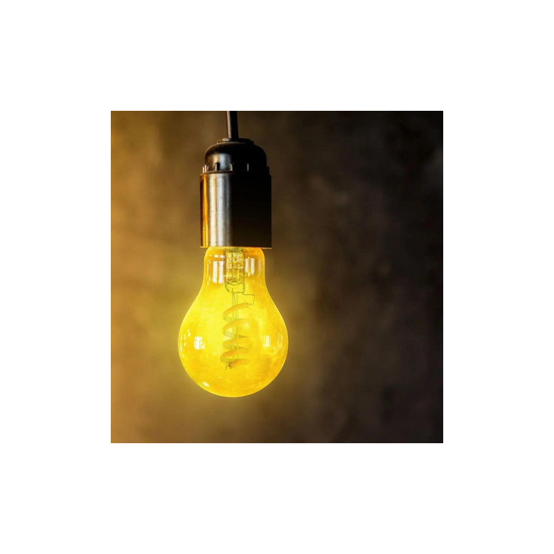 Żarówka LED V-TAC 4W E27 A60 Spiral Filament Przezroczysty VT-2164 2700K 400lm