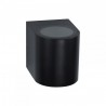 PARETE GU10 X1 JEDNOKIERUNKOWY KINKIET 250V IP5480 x 73 x 95mm CZARNY