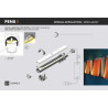 Profil meblowy do taśm LED PEN8 I 2 metry