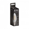 Żarówka LED V-TAC V-TAC 6W Filament E14 Przezroczysta Świeczka VT-2127 3000K 600lm