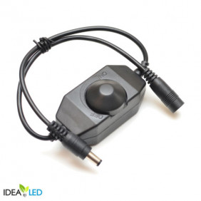 Ściemniacz LED 48W manualny CZARNY